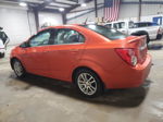 2013 Chevrolet Sonic Lt Orange vin: 1G1JC5SG7D4161715