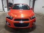 2013 Chevrolet Sonic Lt Orange vin: 1G1JC5SG7D4161715