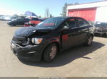 2014 Chevrolet Sonic Lt Black vin: 1G1JC5SG7E4157035