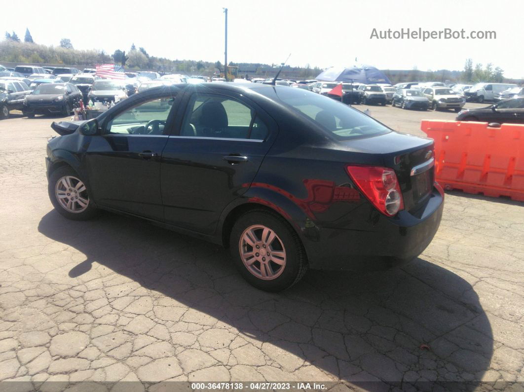 2014 Chevrolet Sonic Lt Черный vin: 1G1JC5SG7E4157035