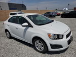 2013 Chevrolet Sonic Lt White vin: 1G1JC5SG8D4114970