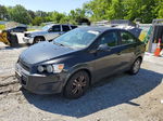 2013 Chevrolet Sonic Lt Black vin: 1G1JC5SG8D4180905