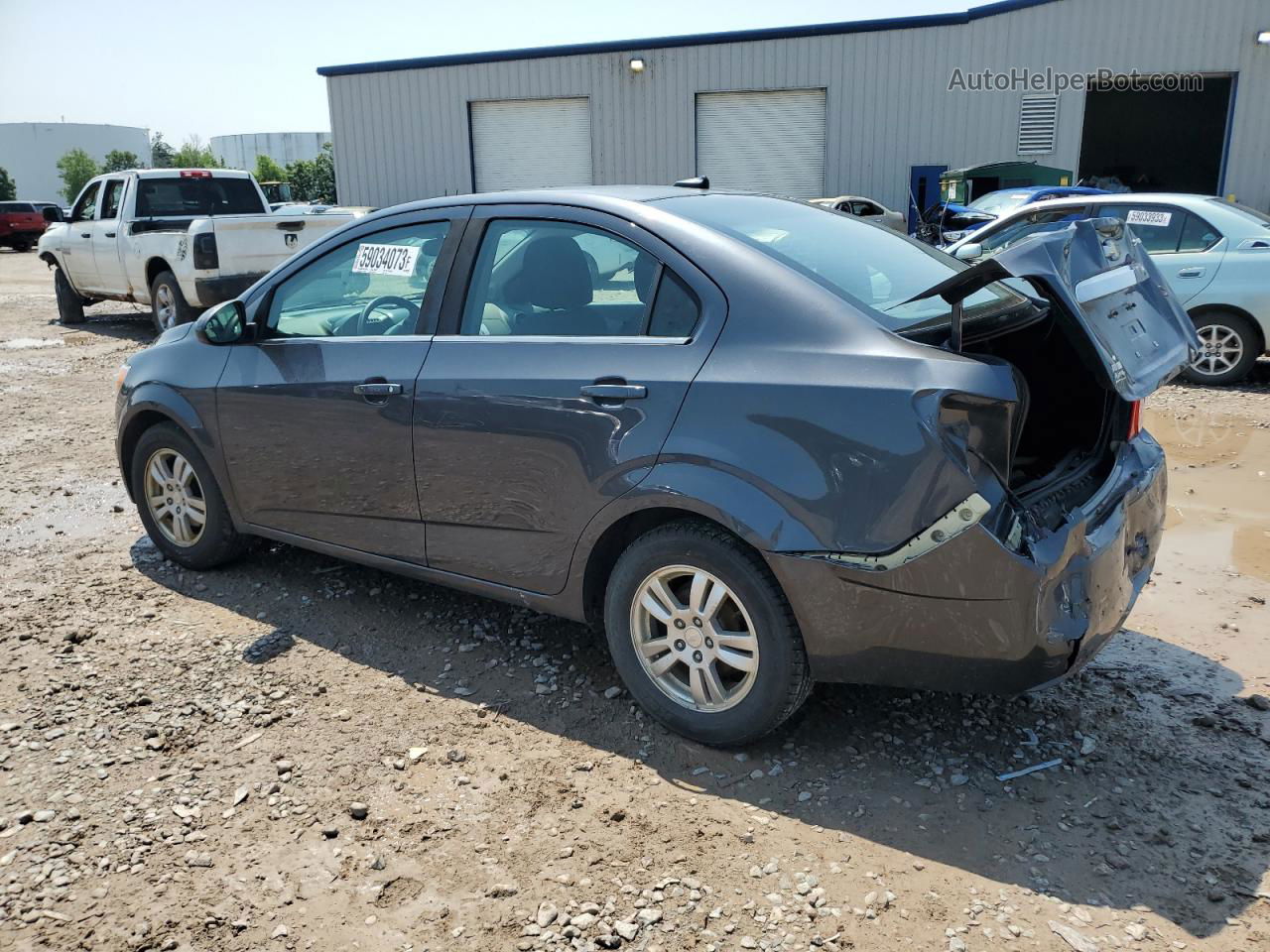 2013 Chevrolet Sonic Lt Charcoal vin: 1G1JC5SG9D4157679