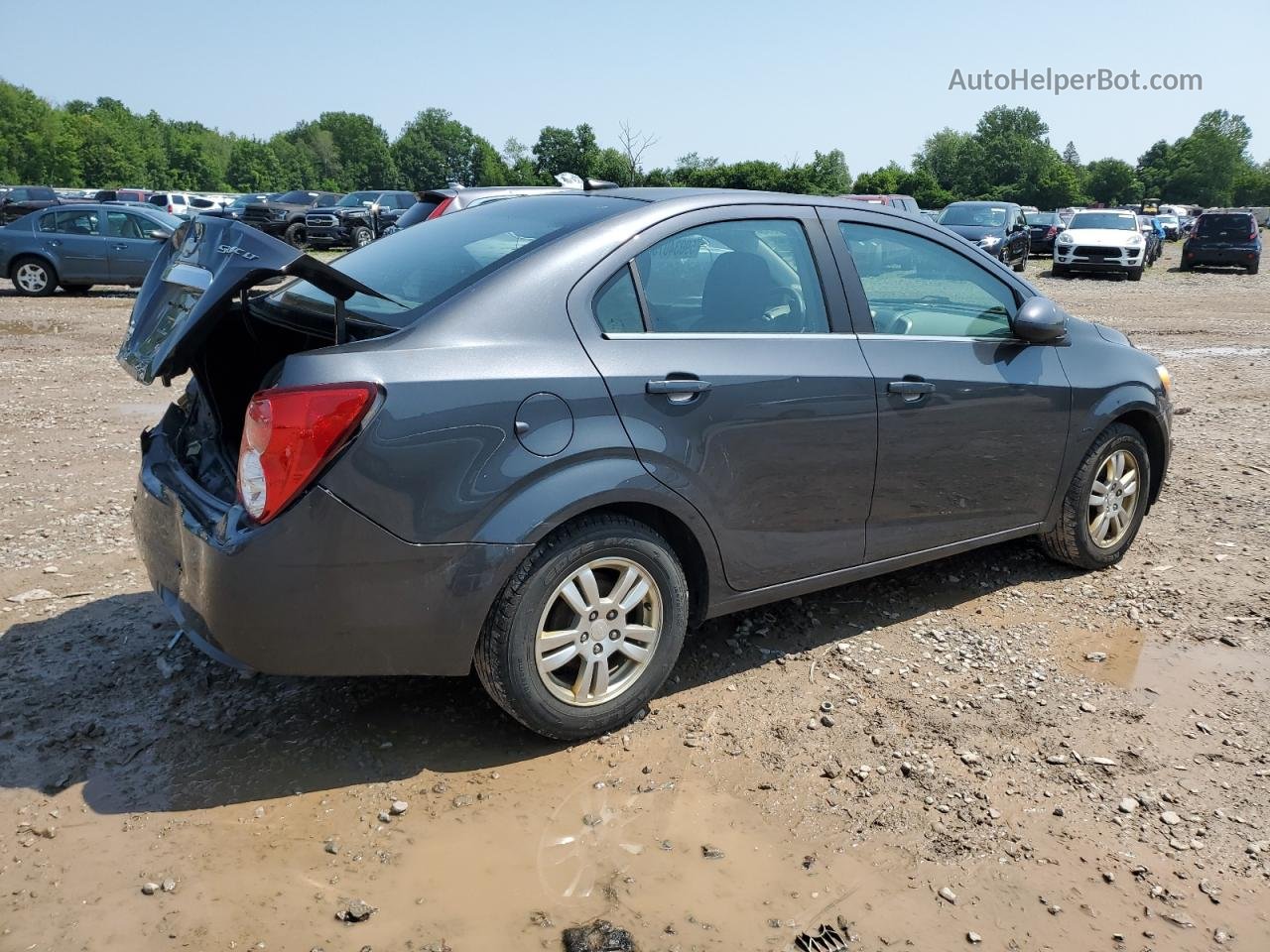 2013 Chevrolet Sonic Lt Charcoal vin: 1G1JC5SG9D4157679