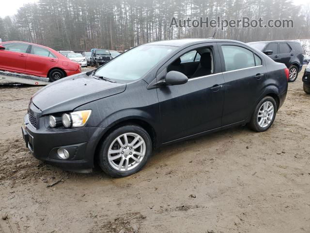 2013 Chevrolet Sonic Lt Blue vin: 1G1JC5SGXD4122696