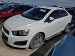 2013 Chevrolet Sonic Lt White vin: 1G1JC5SGXD4199763