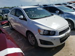 2013 Chevrolet Sonic Lt White vin: 1G1JC5SGXD4199763