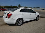 2013 Chevrolet Sonic Lt White vin: 1G1JC5SGXD4199763