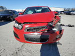 2013 Chevrolet Sonic Lt Red vin: 1G1JC5SH0D4108346