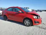 2013 Chevrolet Sonic Lt Red vin: 1G1JC5SH0D4108346