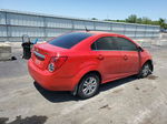 2013 Chevrolet Sonic Lt Red vin: 1G1JC5SH0D4195133