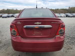 2013 Chevrolet Sonic Lt Red vin: 1G1JC5SH0D4241379