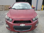 2013 Chevrolet Sonic Lt Red vin: 1G1JC5SH0D4241379