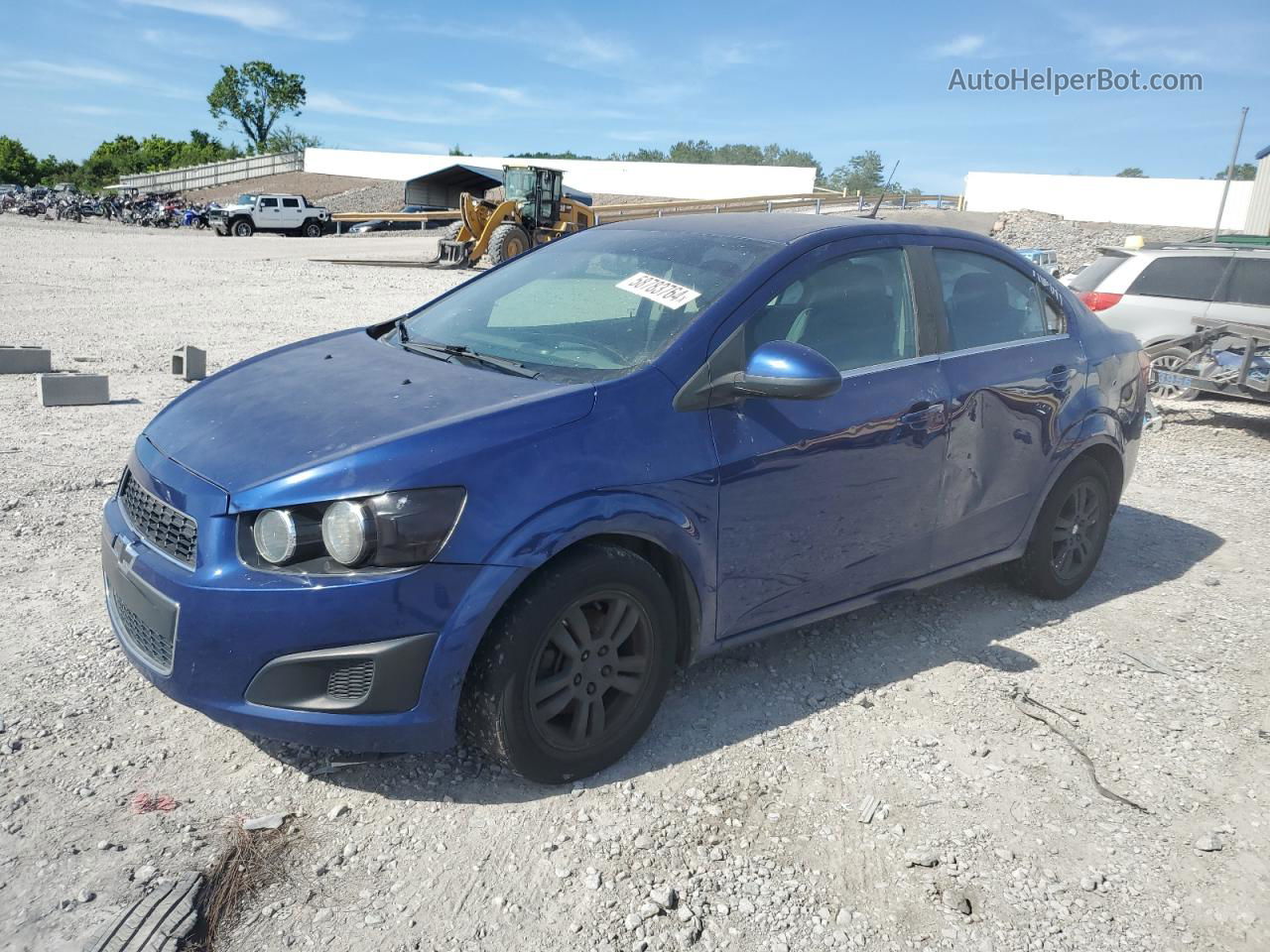 2013 Chevrolet Sonic Lt Blue vin: 1G1JC5SH0D4247800