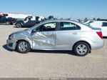 2013 Chevrolet Sonic Lt Silver vin: 1G1JC5SH0D4254696