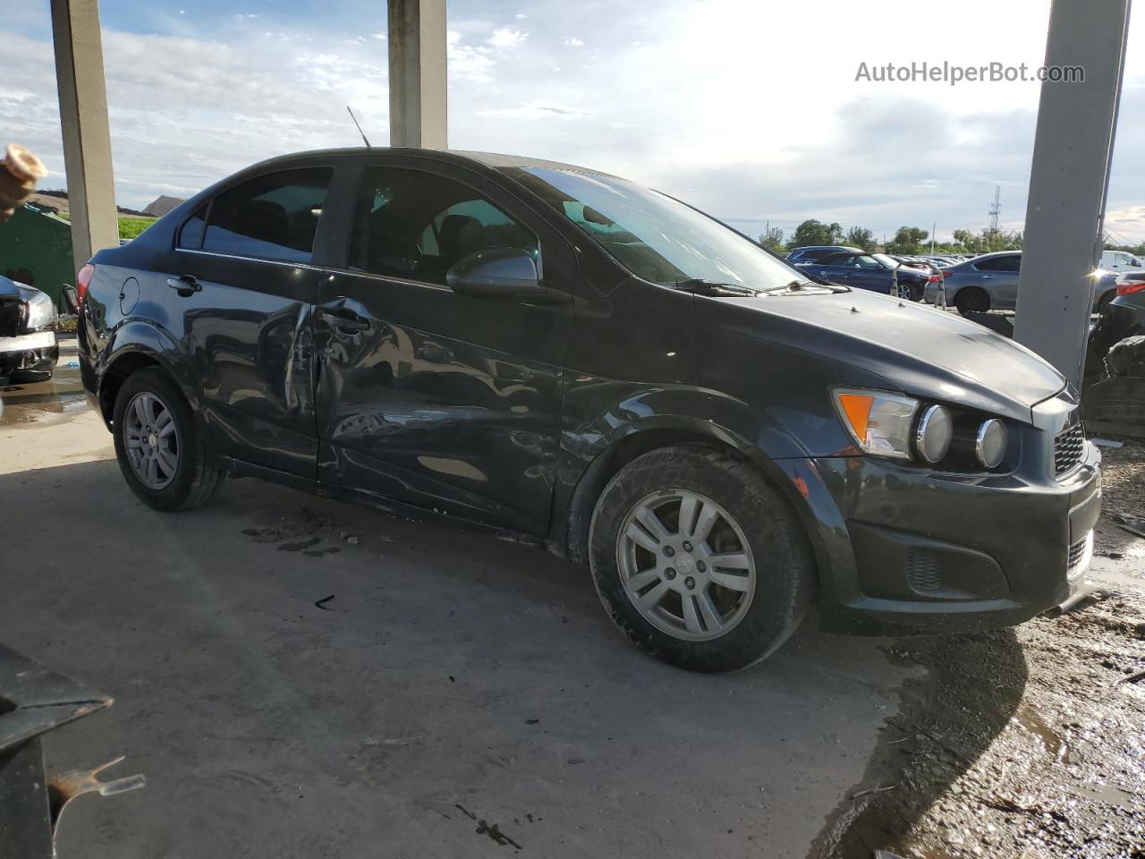 2014 Chevrolet Sonic Lt Gray vin: 1G1JC5SH0E4158973