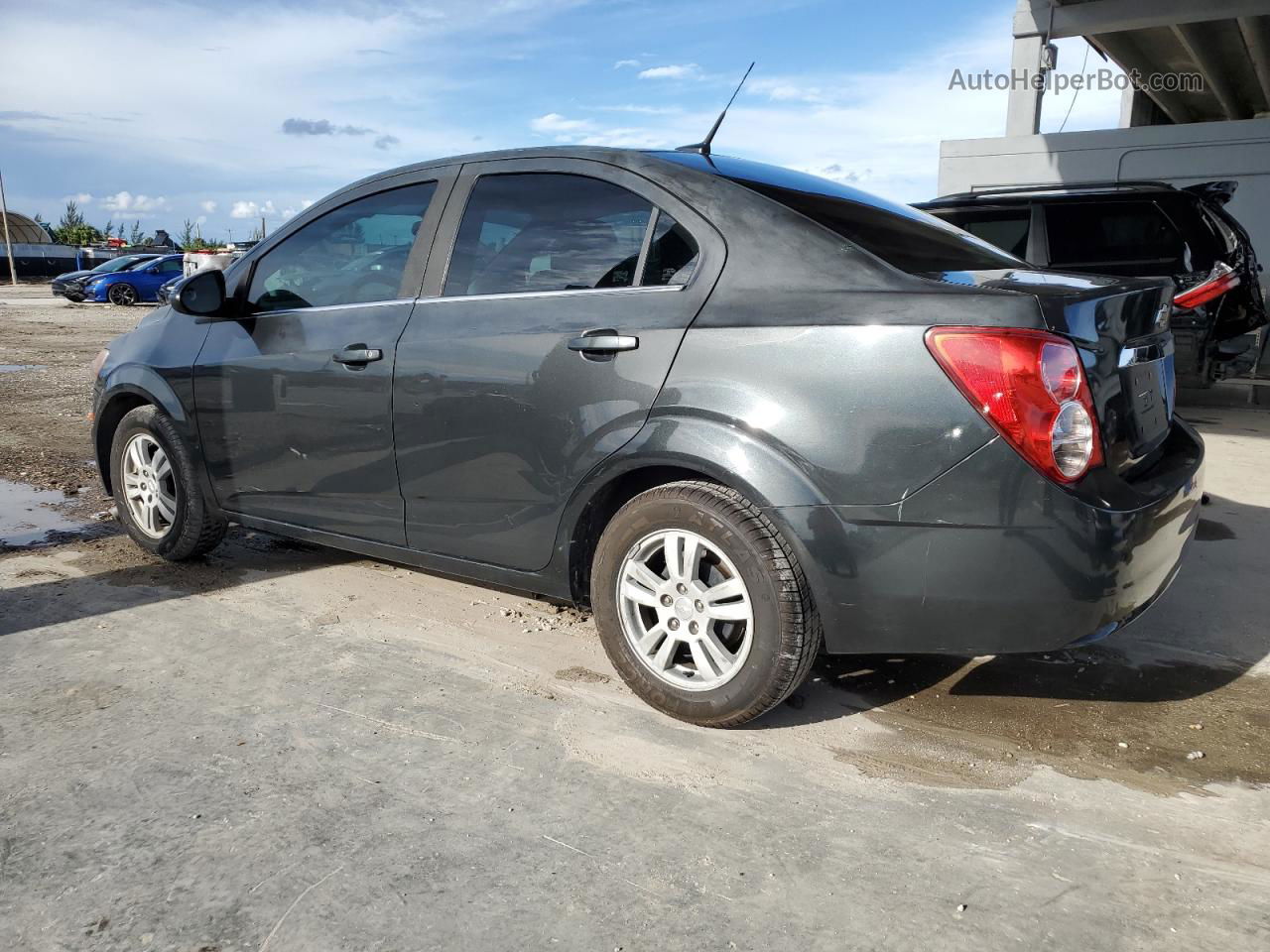 2014 Chevrolet Sonic Lt Gray vin: 1G1JC5SH0E4158973