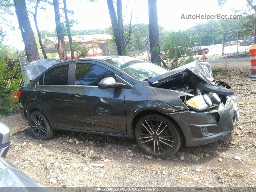 2013 Chevrolet Sonic Lt Серый vin: 1G1JC5SH1D4167485