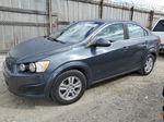 2013 Chevrolet Sonic Lt Gray vin: 1G1JC5SH1D4168328