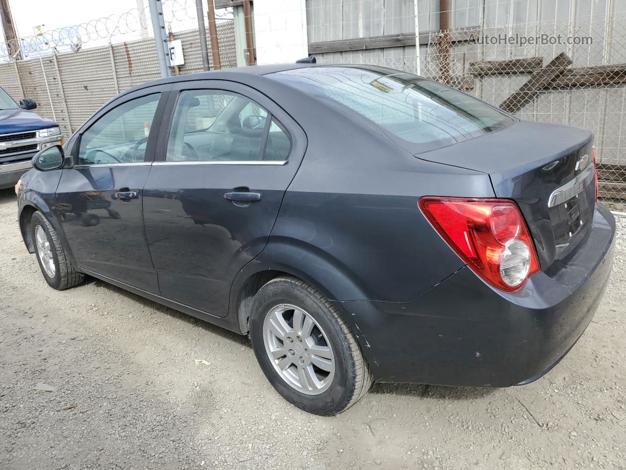 2013 Chevrolet Sonic Lt Gray vin: 1G1JC5SH1D4168328