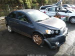 2013 Chevrolet Sonic Lt Auto Серый vin: 1G1JC5SH1D4174954