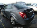 2013 Chevrolet Sonic Lt Auto Серый vin: 1G1JC5SH1D4174954