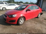 2014 Chevrolet Sonic Lt Red vin: 1G1JC5SH1E4164863