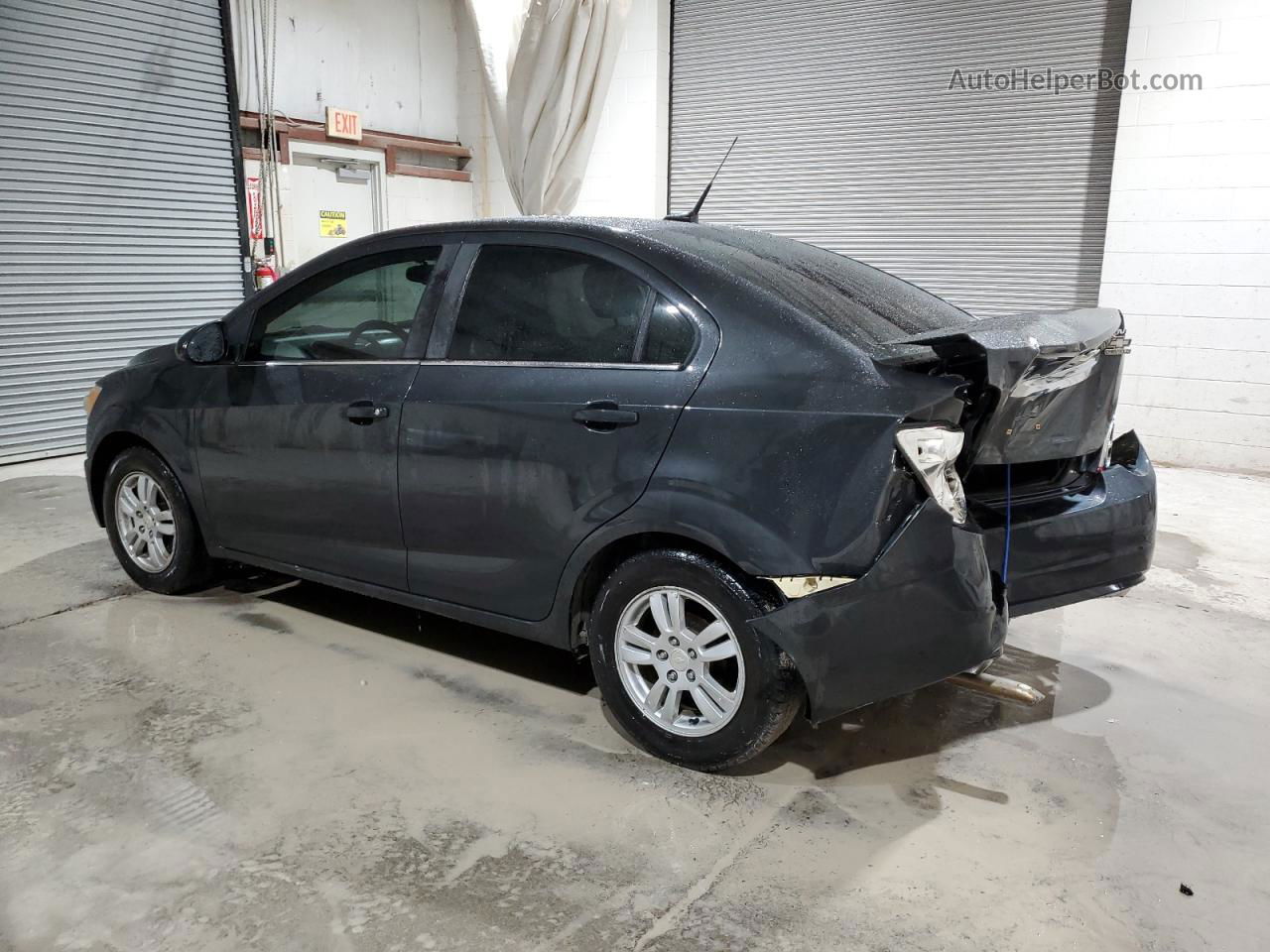 2014 Chevrolet Sonic Lt Gray vin: 1G1JC5SH1E4192131