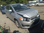 2014 Chevrolet Sonic Lt Auto Silver vin: 1G1JC5SH1E4238248