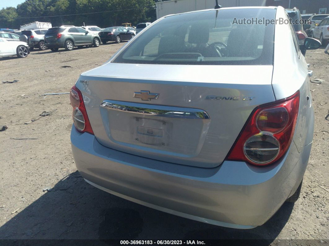 2014 Chevrolet Sonic Lt Auto Silver vin: 1G1JC5SH1E4238248