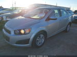 2013 Chevrolet Sonic Lt Auto Серебряный vin: 1G1JC5SH2D4131028