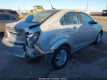 2013 Chevrolet Sonic Lt Auto Серебряный vin: 1G1JC5SH2D4131028