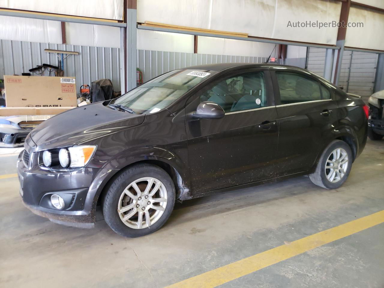 2013 Chevrolet Sonic Lt Black vin: 1G1JC5SH2D4236894