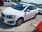 2013 Chevrolet Sonic Lt Auto White vin: 1G1JC5SH2D4244011