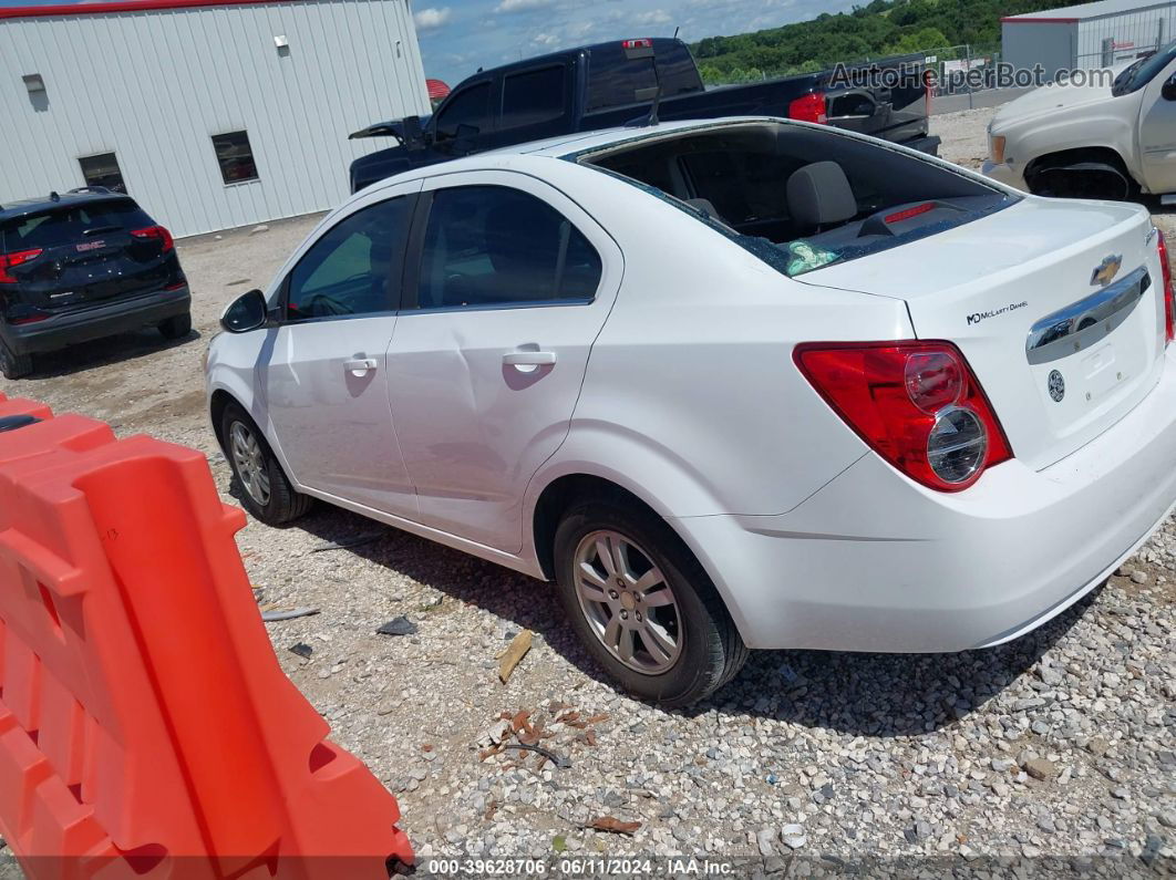 2013 Chevrolet Sonic Lt Auto White vin: 1G1JC5SH2D4244011