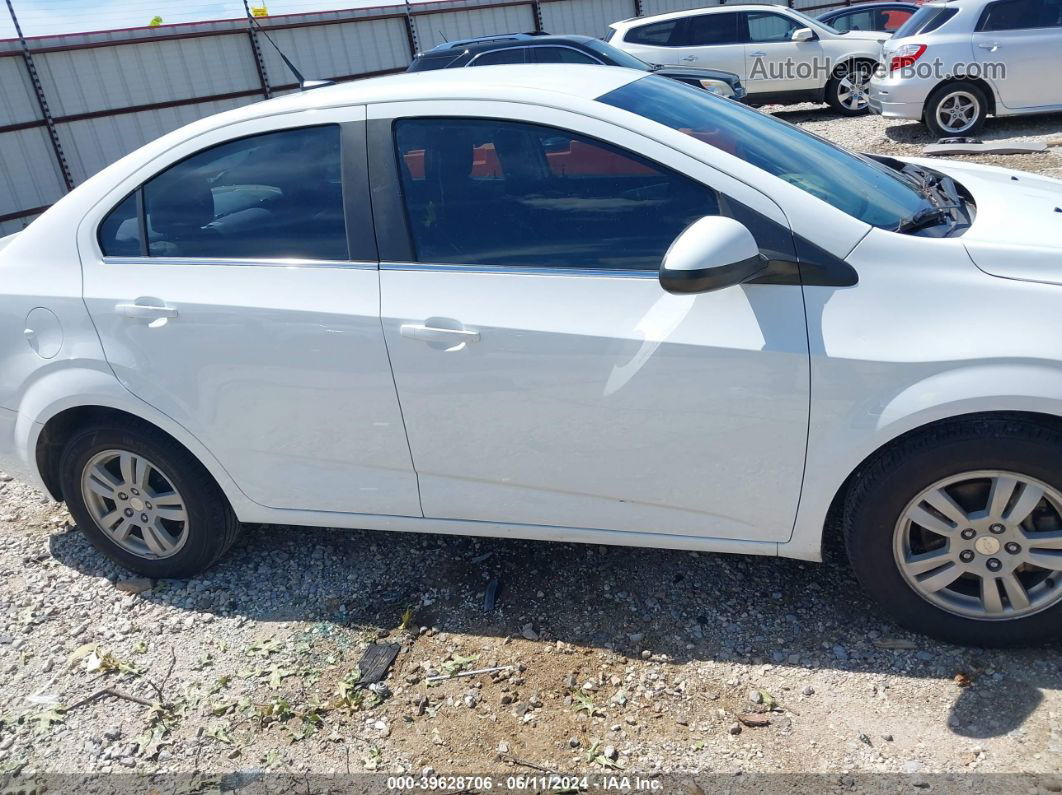 2013 Chevrolet Sonic Lt Auto White vin: 1G1JC5SH2D4244011