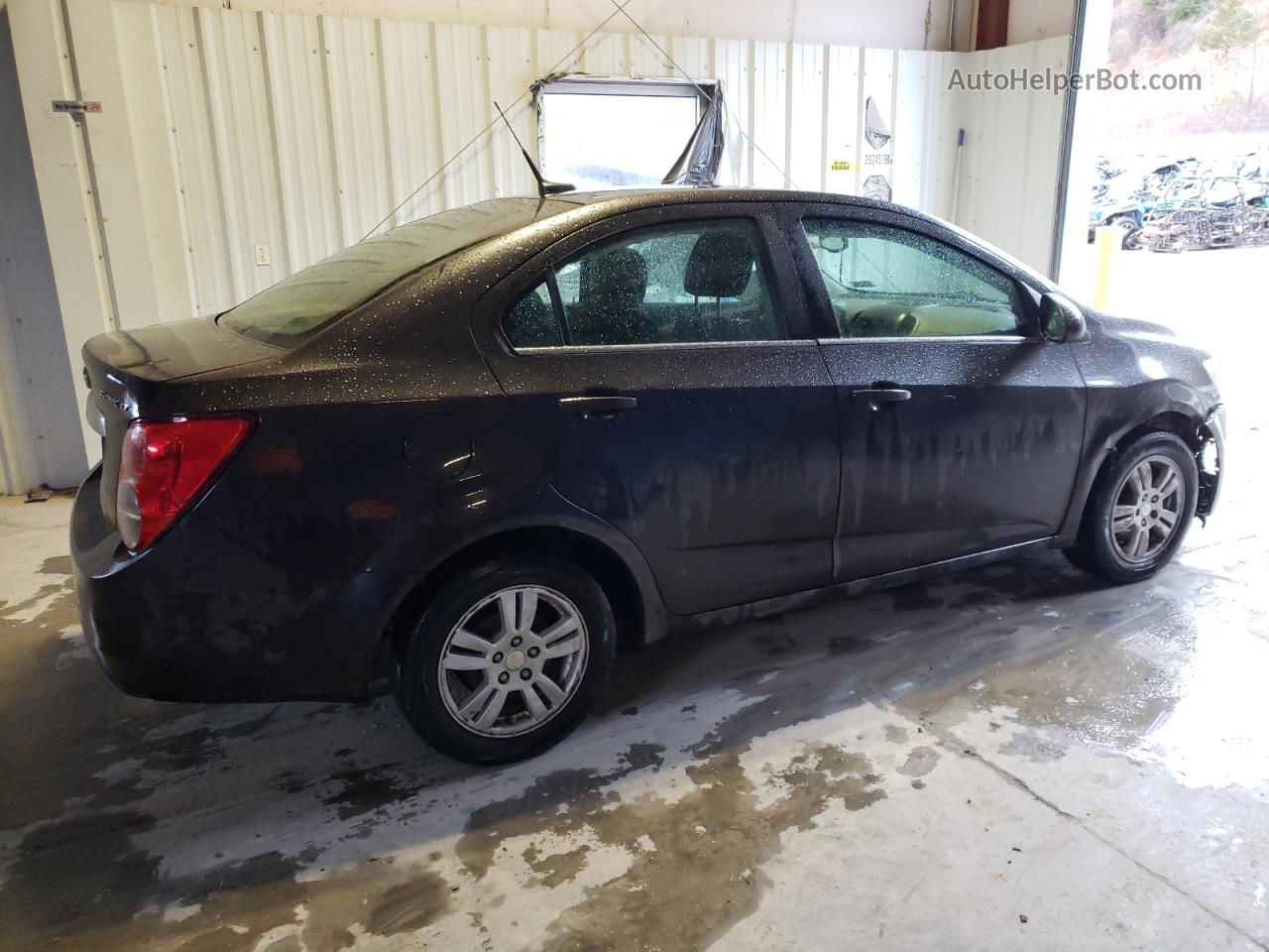 2013 Chevrolet Sonic Lt Gray vin: 1G1JC5SH2D4251606