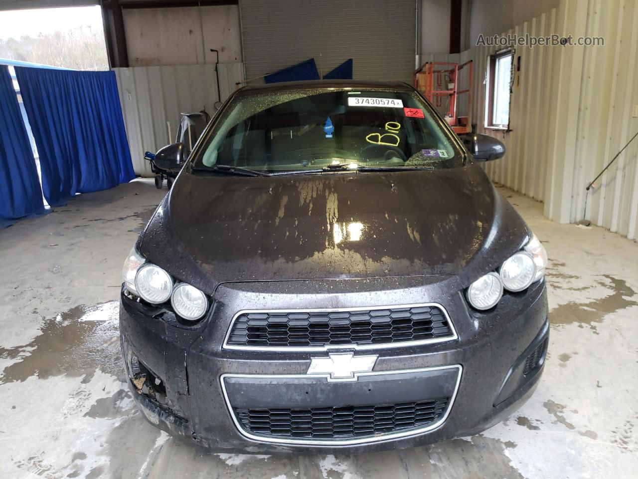 2013 Chevrolet Sonic Lt Gray vin: 1G1JC5SH2D4251606