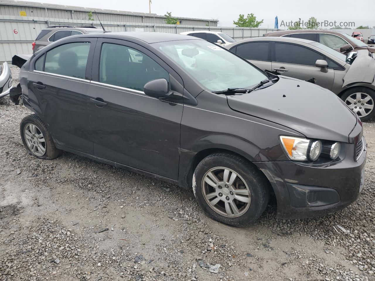 2014 Chevrolet Sonic Lt Charcoal vin: 1G1JC5SH2E4110665