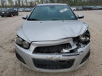 2013 Chevrolet Sonic Lt Серебряный vin: 1G1JC5SH3D4143446