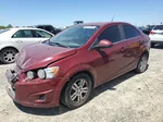 2013 Chevrolet Sonic Lt Red vin: 1G1JC5SH3D4149263