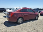 2013 Chevrolet Sonic Lt Red vin: 1G1JC5SH3D4149263