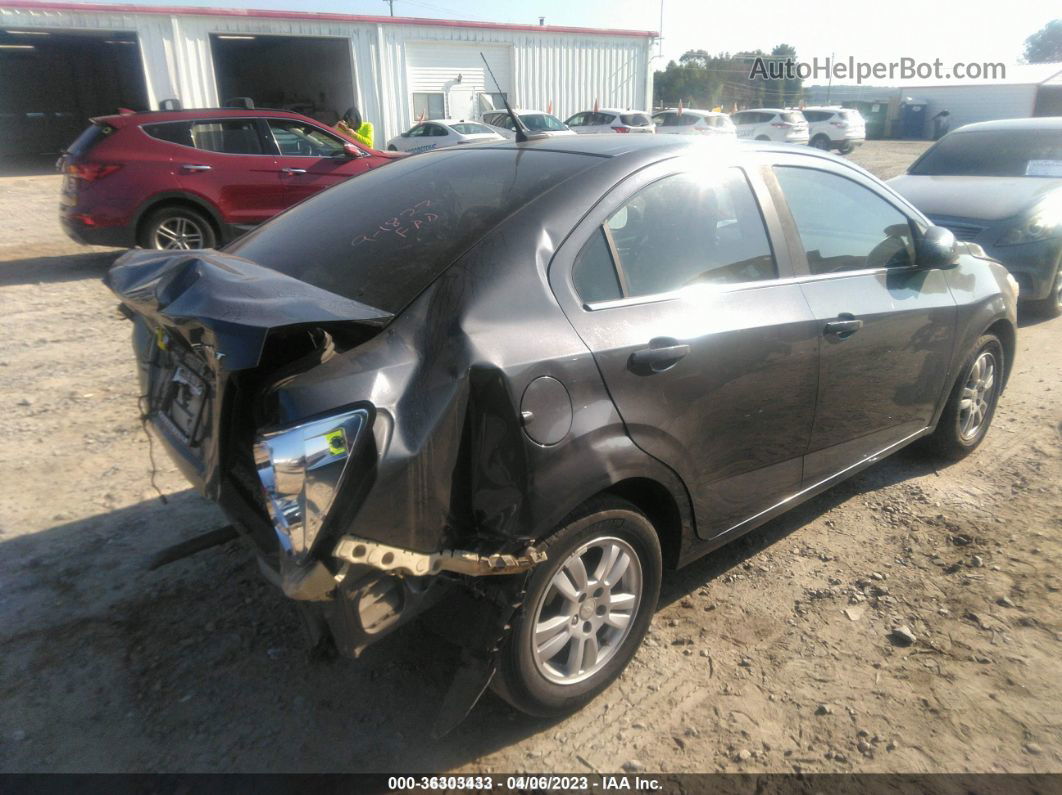 2013 Chevrolet Sonic Lt Gray vin: 1G1JC5SH3D4171814