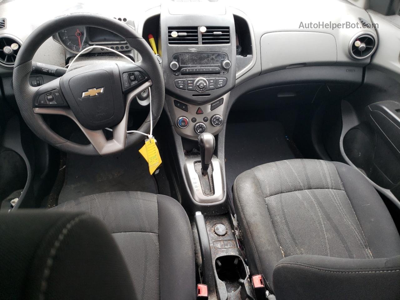 2013 Chevrolet Sonic Lt Серый vin: 1G1JC5SH3D4212328