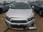 2013 Chevrolet Sonic Lt Silver vin: 1G1JC5SH3D4242218