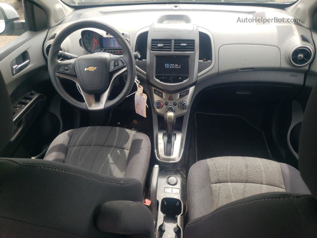 2013 Chevrolet Sonic Lt Silver vin: 1G1JC5SH3D4242218