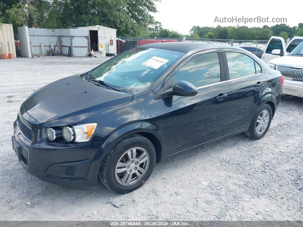 2014 Chevrolet Sonic Lt Auto Black vin: 1G1JC5SH3E4133758