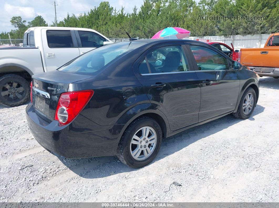 2014 Chevrolet Sonic Lt Auto Black vin: 1G1JC5SH3E4133758