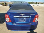 2014 Chevrolet Sonic Lt Blue vin: 1G1JC5SH3E4169806