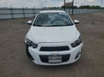 2013 Chevrolet Sonic Lt White vin: 1G1JC5SH4D4105241